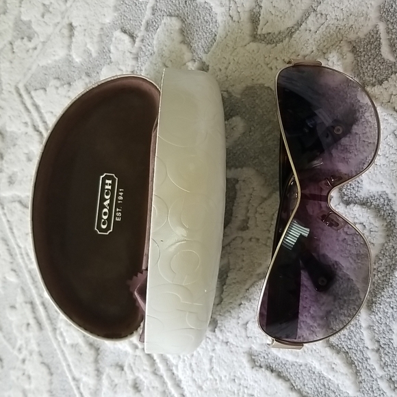 Coach Accessories - CLOSET CLOSING Coach Leanne Brushed Bronze Sunglasses